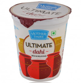 Mother Dairy Ultimate Dahi, Rich & Delicious  Tub  400 grams